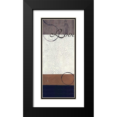 . Black Modern Wood Framed Art Print with Double Matting by Haynes, Smith