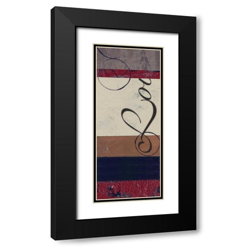 . Black Modern Wood Framed Art Print with Double Matting by Haynes, Smith