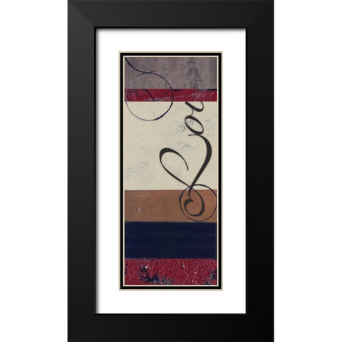 . Black Modern Wood Framed Art Print with Double Matting by Haynes, Smith