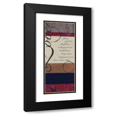 . Black Modern Wood Framed Art Print with Double Matting by Haynes, Smith