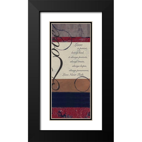 . Black Modern Wood Framed Art Print with Double Matting by Haynes, Smith