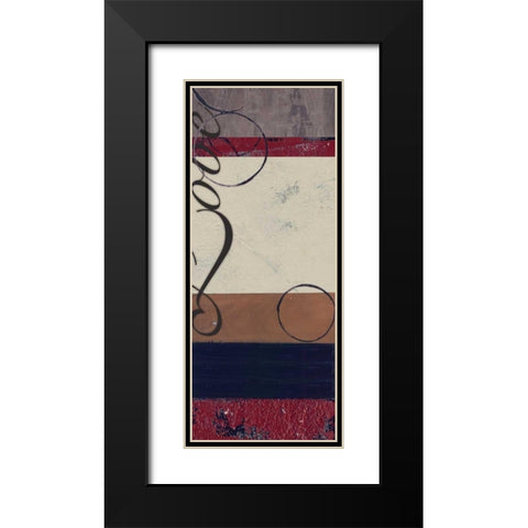 . Black Modern Wood Framed Art Print with Double Matting by Haynes, Smith