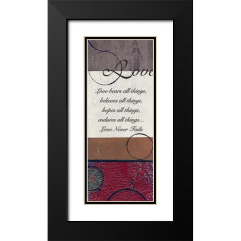 . Black Modern Wood Framed Art Print with Double Matting by Haynes, Smith