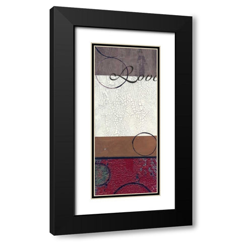 . Black Modern Wood Framed Art Print with Double Matting by Haynes, Smith