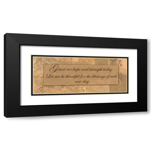 . Black Modern Wood Framed Art Print with Double Matting by Haynes, Smith