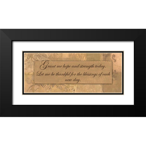 . Black Modern Wood Framed Art Print with Double Matting by Haynes, Smith