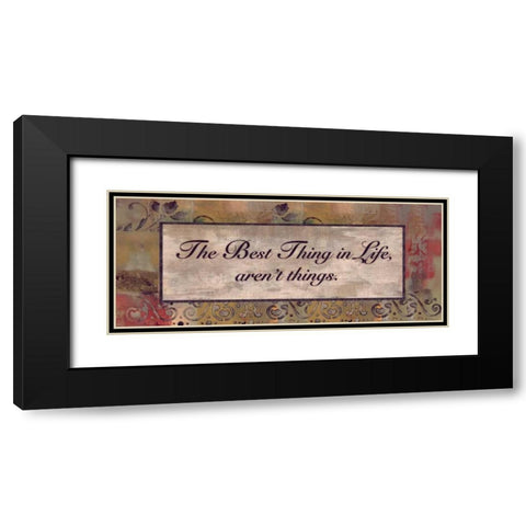 . Black Modern Wood Framed Art Print with Double Matting by Haynes, Smith