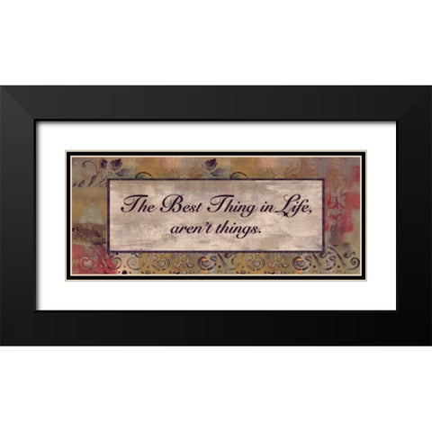 . Black Modern Wood Framed Art Print with Double Matting by Haynes, Smith
