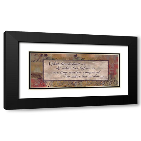 . Black Modern Wood Framed Art Print with Double Matting by Haynes, Smith