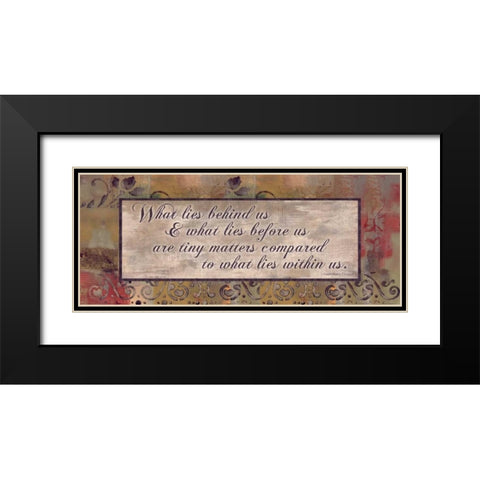 . Black Modern Wood Framed Art Print with Double Matting by Haynes, Smith