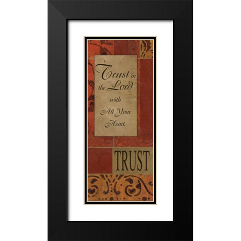 . Black Modern Wood Framed Art Print with Double Matting by Haynes, Smith