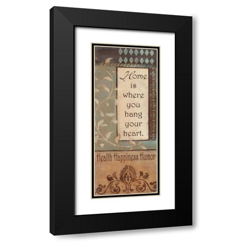 . Black Modern Wood Framed Art Print with Double Matting by Haynes, Smith