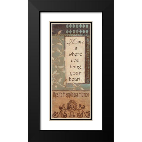 . Black Modern Wood Framed Art Print with Double Matting by Haynes, Smith