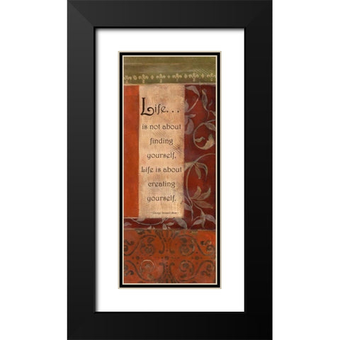 . Black Modern Wood Framed Art Print with Double Matting by Haynes, Smith