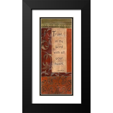 . Black Modern Wood Framed Art Print with Double Matting by Haynes, Smith