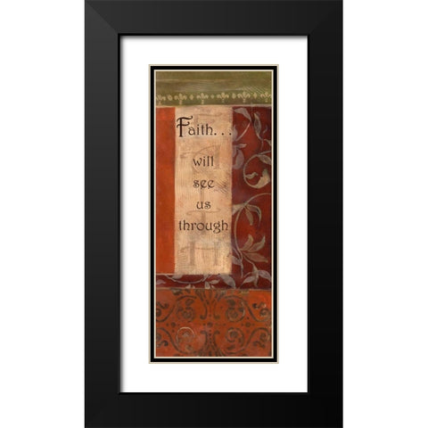 . Black Modern Wood Framed Art Print with Double Matting by Haynes, Smith