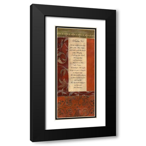 . Black Modern Wood Framed Art Print with Double Matting by Haynes, Smith
