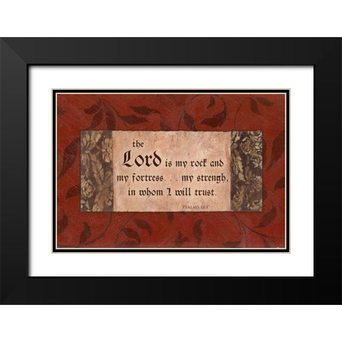 . Black Modern Wood Framed Art Print with Double Matting by Haynes, Smith