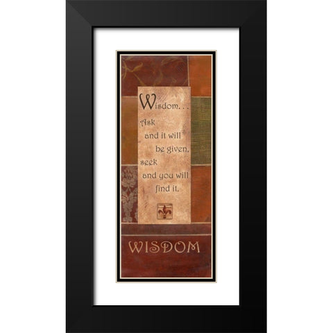 . Black Modern Wood Framed Art Print with Double Matting by Haynes, Smith