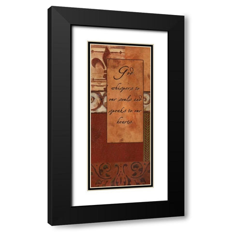 . Black Modern Wood Framed Art Print with Double Matting by Haynes, Smith