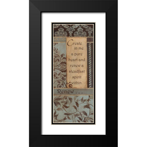 . Black Modern Wood Framed Art Print with Double Matting by Haynes, Smith