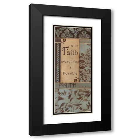 . Black Modern Wood Framed Art Print with Double Matting by Haynes, Smith