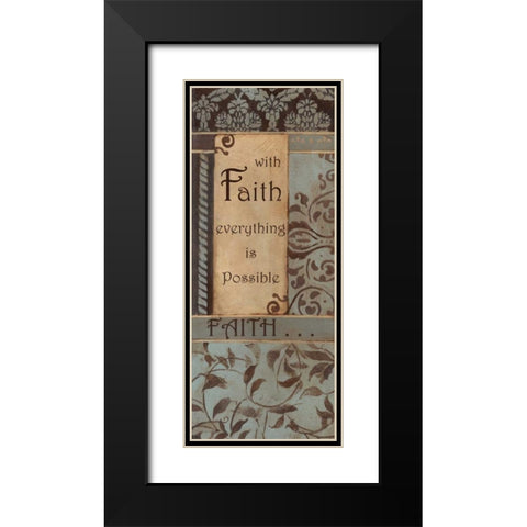 . Black Modern Wood Framed Art Print with Double Matting by Haynes, Smith