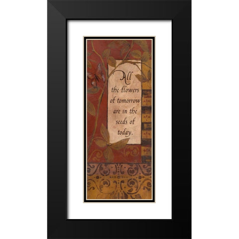 . Black Modern Wood Framed Art Print with Double Matting by Haynes, Smith