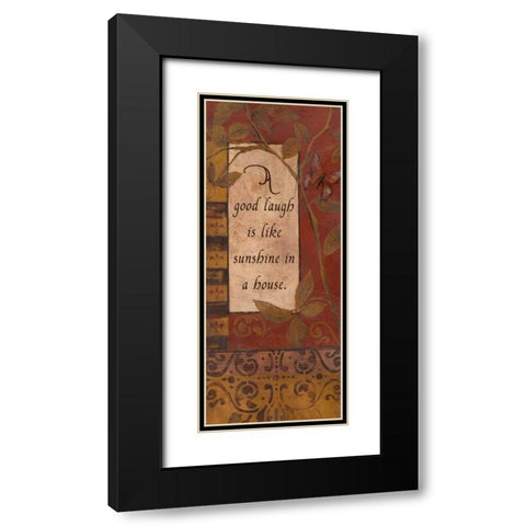 . Black Modern Wood Framed Art Print with Double Matting by Haynes, Smith