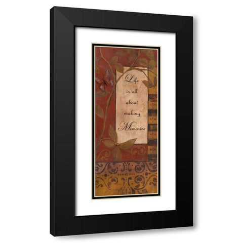 . Black Modern Wood Framed Art Print with Double Matting by Haynes, Smith