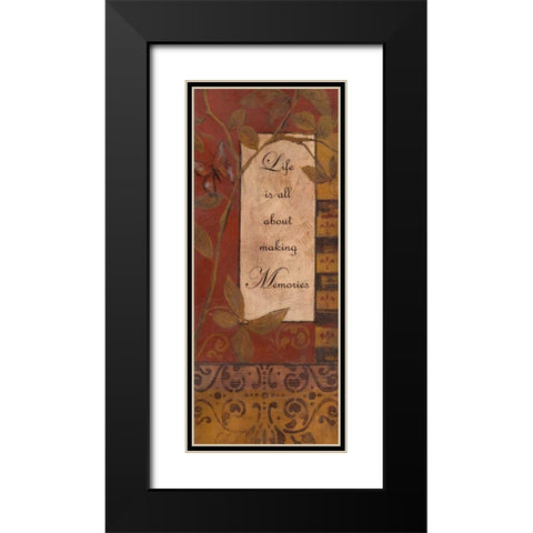 . Black Modern Wood Framed Art Print with Double Matting by Haynes, Smith