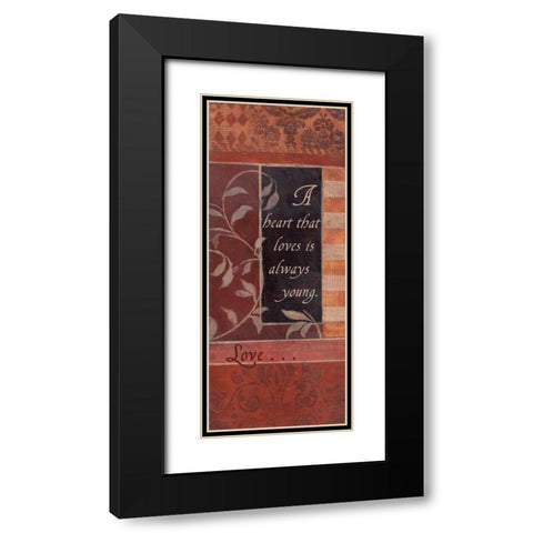 . Black Modern Wood Framed Art Print with Double Matting by Haynes, Smith