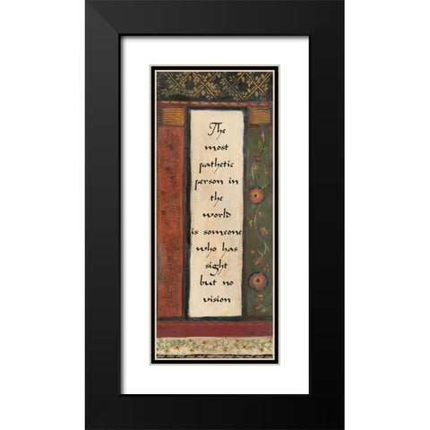 . Black Modern Wood Framed Art Print with Double Matting by Haynes, Smith