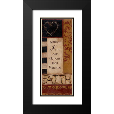 . Black Modern Wood Framed Art Print with Double Matting by Haynes, Smith