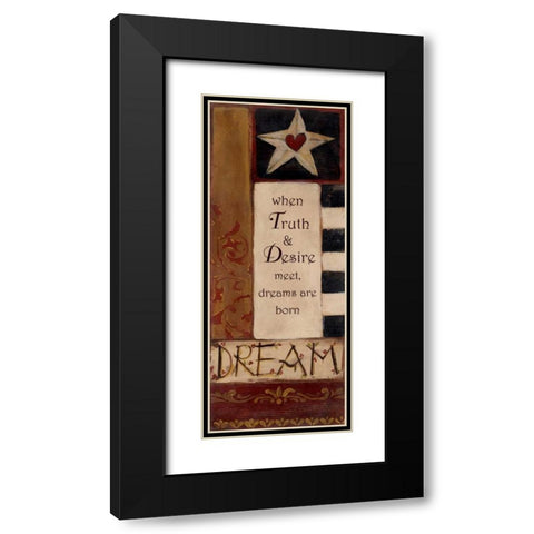 . Black Modern Wood Framed Art Print with Double Matting by Haynes, Smith