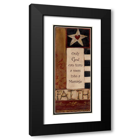 . Black Modern Wood Framed Art Print with Double Matting by Haynes, Smith