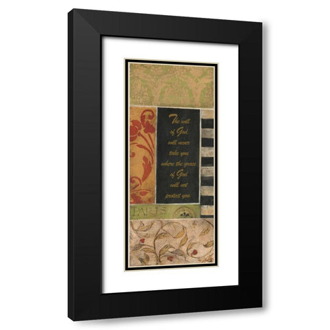 . Black Modern Wood Framed Art Print with Double Matting by Haynes, Smith