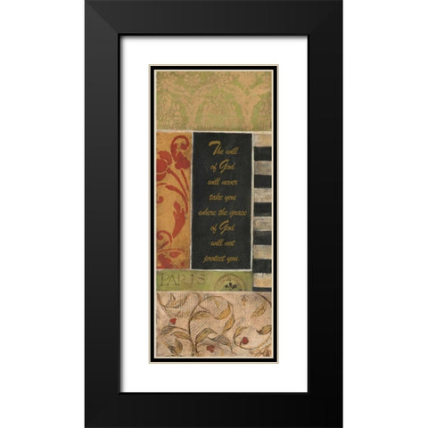 . Black Modern Wood Framed Art Print with Double Matting by Haynes, Smith