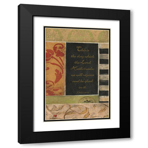 . Black Modern Wood Framed Art Print with Double Matting by Haynes, Smith