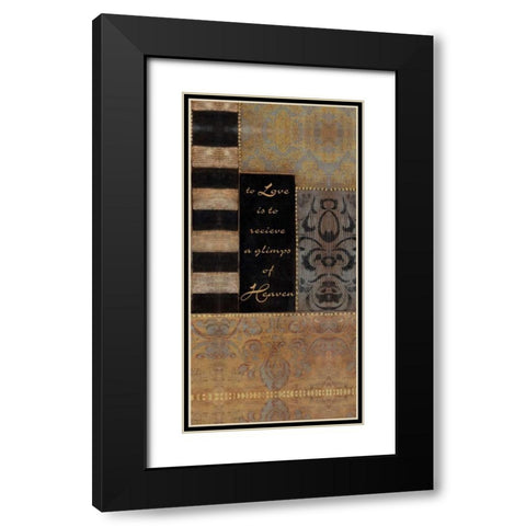 . Black Modern Wood Framed Art Print with Double Matting by Haynes, Smith