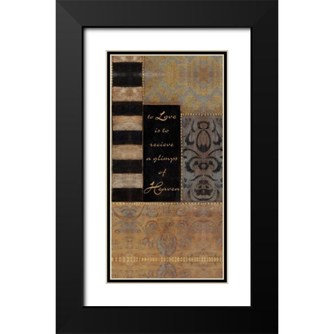 . Black Modern Wood Framed Art Print with Double Matting by Haynes, Smith
