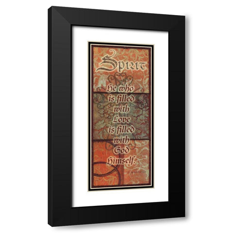 . Black Modern Wood Framed Art Print with Double Matting by Haynes, Smith