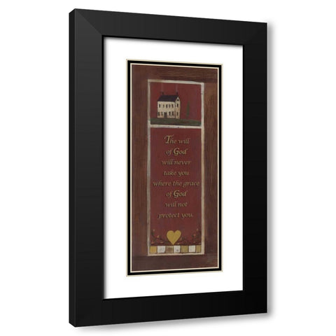 . Black Modern Wood Framed Art Print with Double Matting by Haynes, Smith