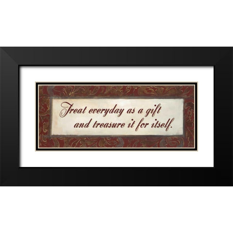 . Black Modern Wood Framed Art Print with Double Matting by Haynes, Smith