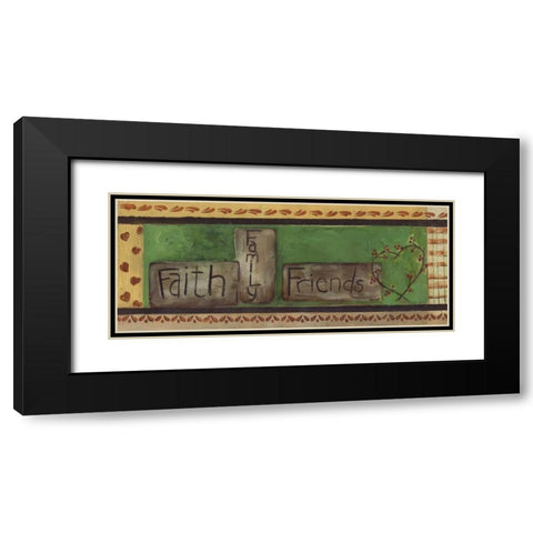. Black Modern Wood Framed Art Print with Double Matting by Haynes, Smith
