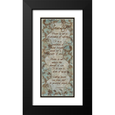 . Black Modern Wood Framed Art Print with Double Matting by Haynes, Smith