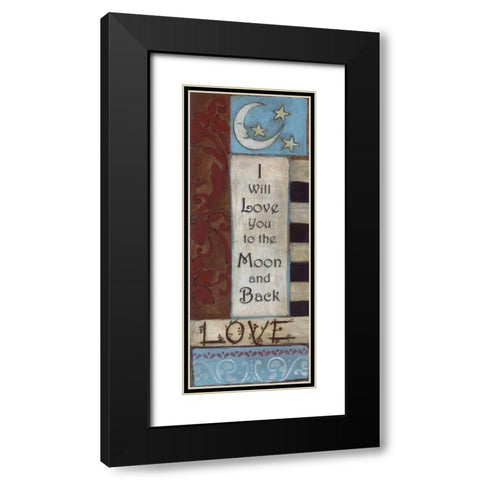 . Black Modern Wood Framed Art Print with Double Matting by Haynes, Smith