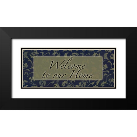 . Black Modern Wood Framed Art Print with Double Matting by Haynes, Smith