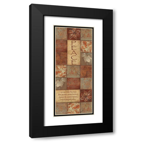 . Black Modern Wood Framed Art Print with Double Matting by Haynes, Smith