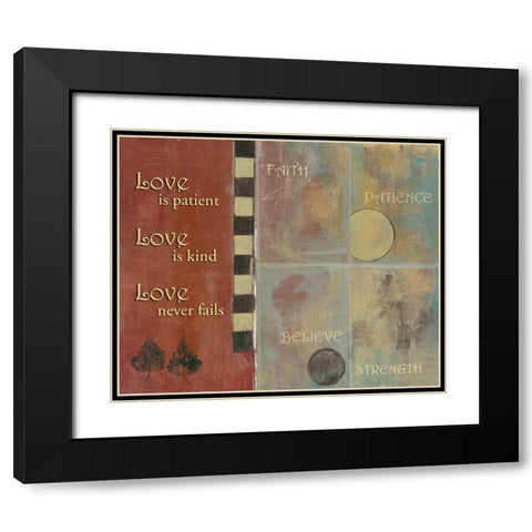 . Black Modern Wood Framed Art Print with Double Matting by Haynes, Smith